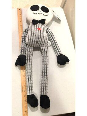 The Nightmare Before Christmas Jack Skellington 24"Dog Toy with Squeaker